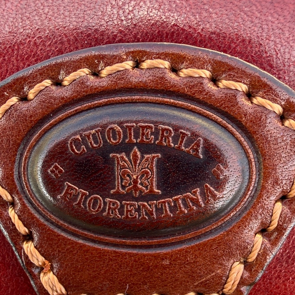 Cuoieria Fiorentina Red Crossbody Bag